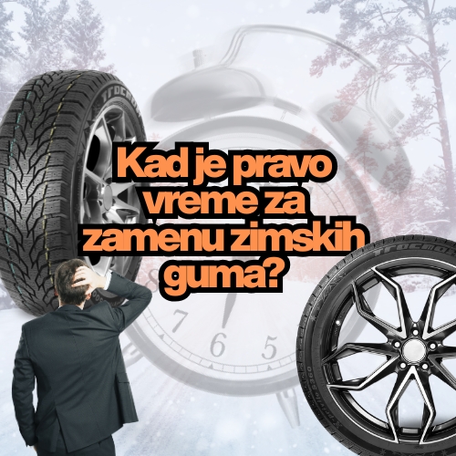 Kada i zašto je potrebno zameniti letnje gume zimskim gumama? Kada i zašto je potrebno zameniti letnje gume zimskim gumama?